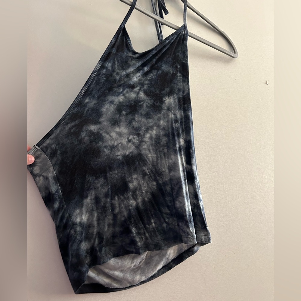 American Eagle tie dye halter top size Large